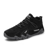 Men’s Hiking Sneakers – Wear-Resistant Anti-Slip Workwear Shoes for Autumn & Casual Outdoor Use