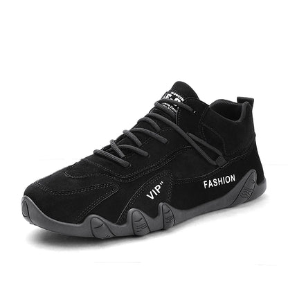 Men’s Hiking Sneakers – Wear-Resistant Anti-Slip Workwear Shoes for Autumn & Casual Outdoor Use