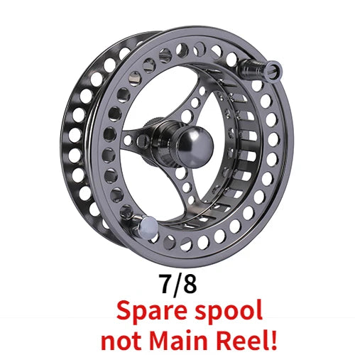 Goture CNC Large Arbor Fly Reel with Spare Spool