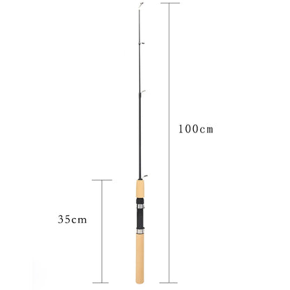 Shunmaii Mini Telescopic Carbon Ice Rod (60-100cm)