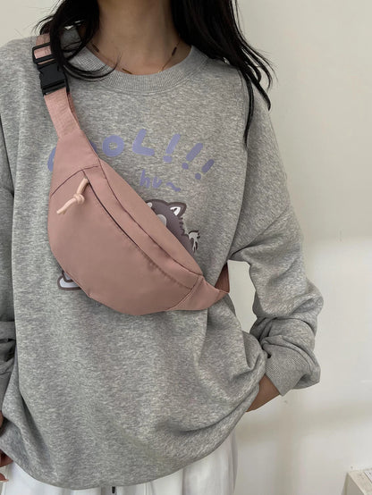 Fanny Pack Women Men Waist Bag Sports Traveling Workout Casual Crossbody Bags Holder Sling Bag Chest Bag