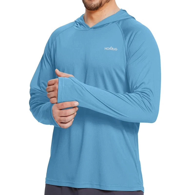 Mens UPF50+ Performance Hoodie Tee