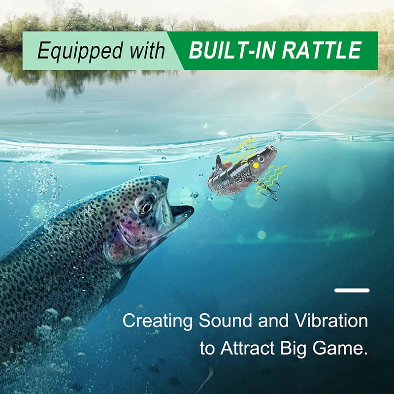 Multi-Jointed Bionic Swimbait