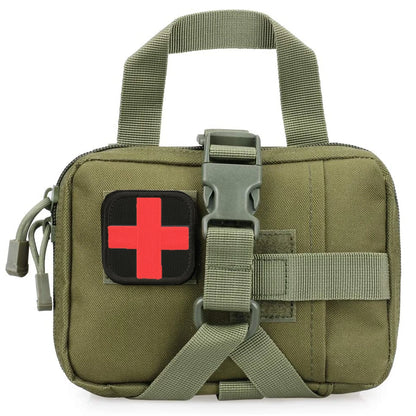 First Aid Bag Upgrade Tactical EMT Pouch Rip Away Molle Medical Kit IFAK Tear-Away Travel Outdoor Hiking Emergency Survival Kit
