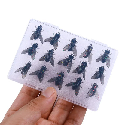 Ultra-Realistic Parachute Dry Flies (15/60 Pack)