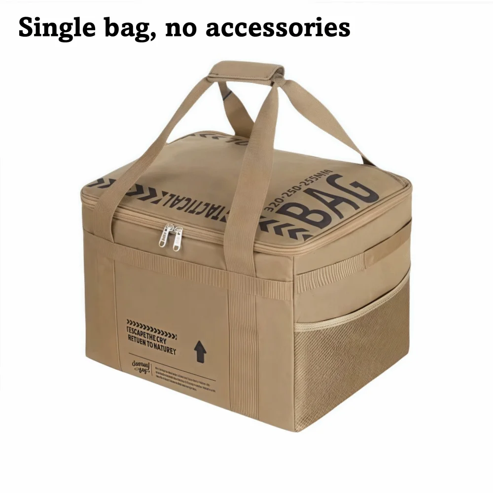 camping storage bag foldable large capacity tool camping picnic storage bag waterproof