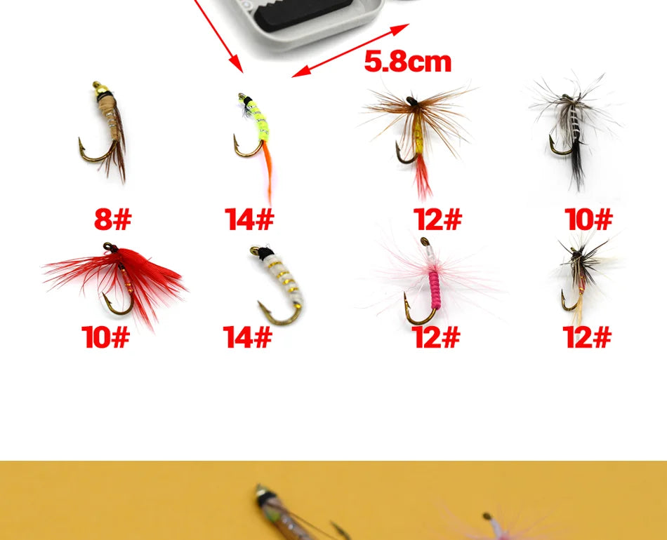MNFT Handmade Fly Assortment (40-56 Pack)