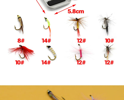MNFT Handmade Fly Assortment (40-56 Pack)