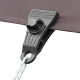 Tent Fasteners Portable Tarps Clips With Lock Grips Versatile Clamps Outdoor Activities Accessories For Camping Sailing