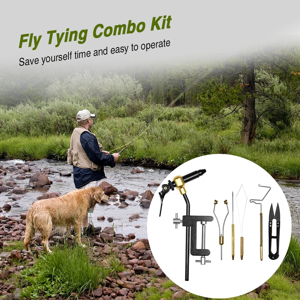 Fly Tying Tool Combo Kit (5/6 Pieces)