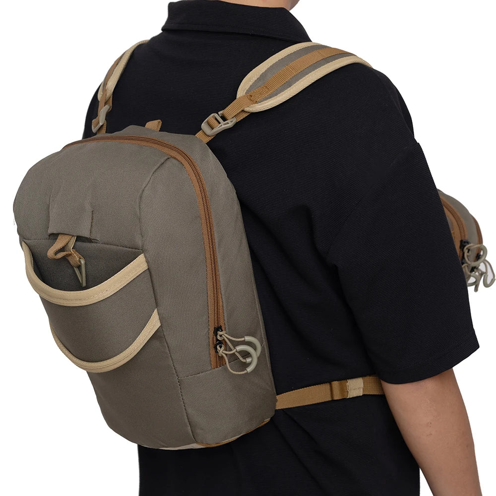 Fly Fishing Chest Pack with Net Holder