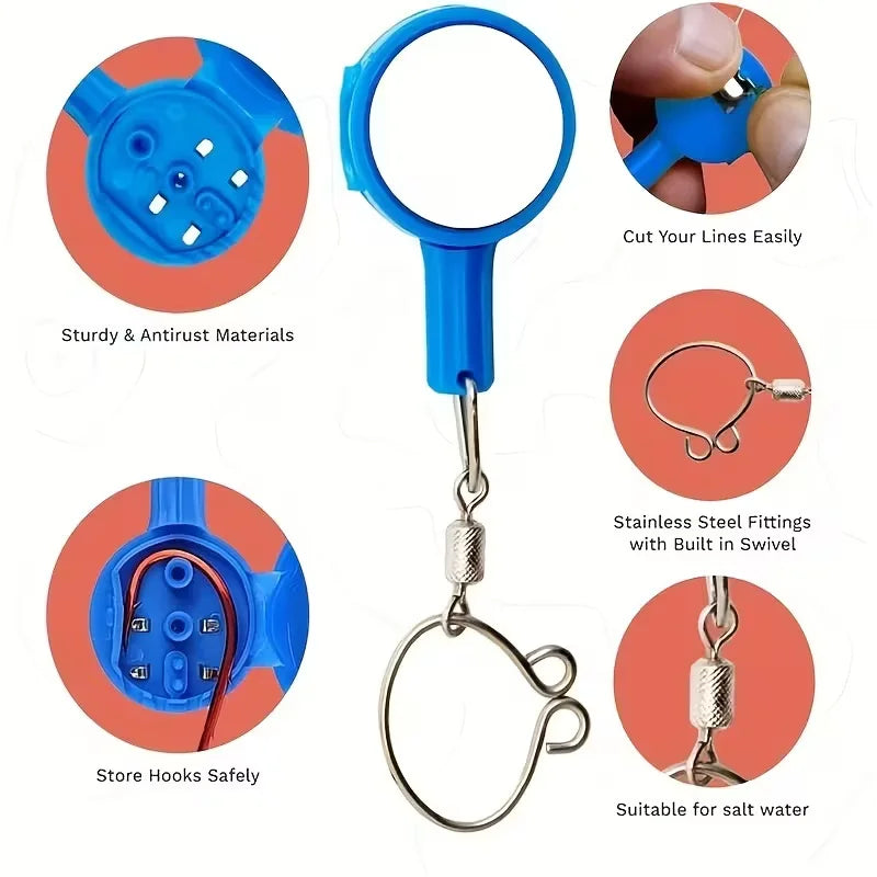 Fishing Knot Tying Tool (2 Pack)