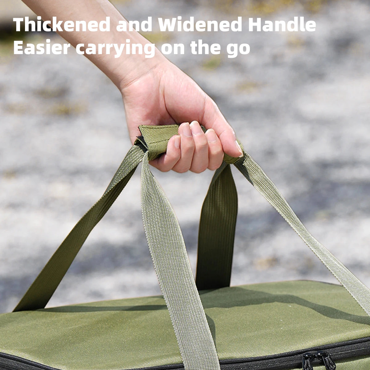 BISINNA Tactical Camping Storage Bag Picnic Thermal Bag Insulated Folding Box Portable Camping Tableware Equipment Outdoor Gear