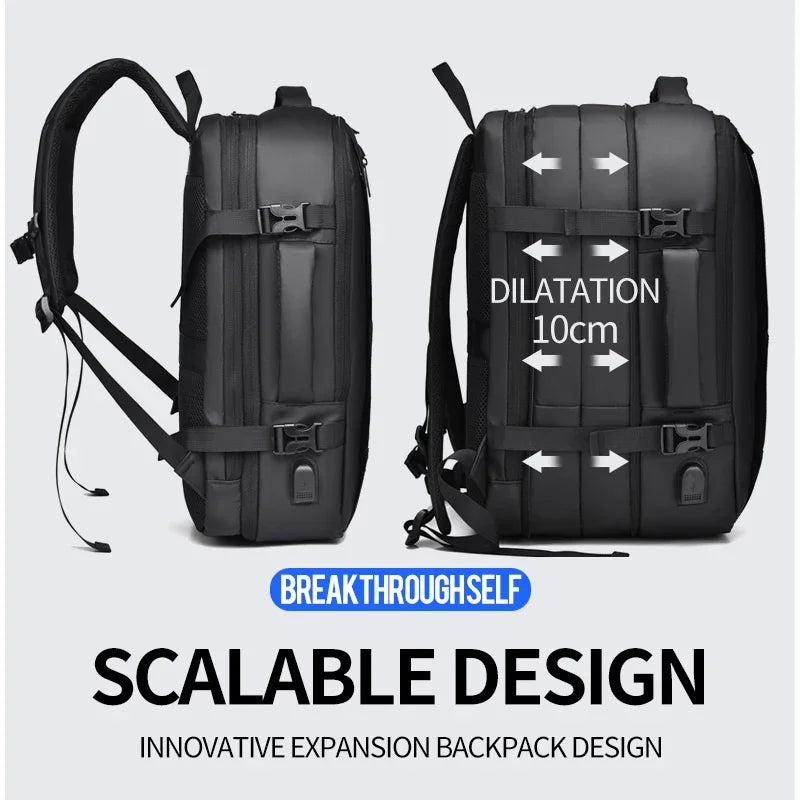 Backpack Men 2025 Business Leisure Computer Bag Sports USB Charging Travel Students Foreign Trade Backpack Mochilas Para Mujer