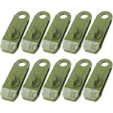 10/1PCS Tent Clip Tarpaulin Clamp Outdoor Camping Tarpaulin Holder Clip Wind Rope Clamps Awning Beach Hiking Camping Accessories