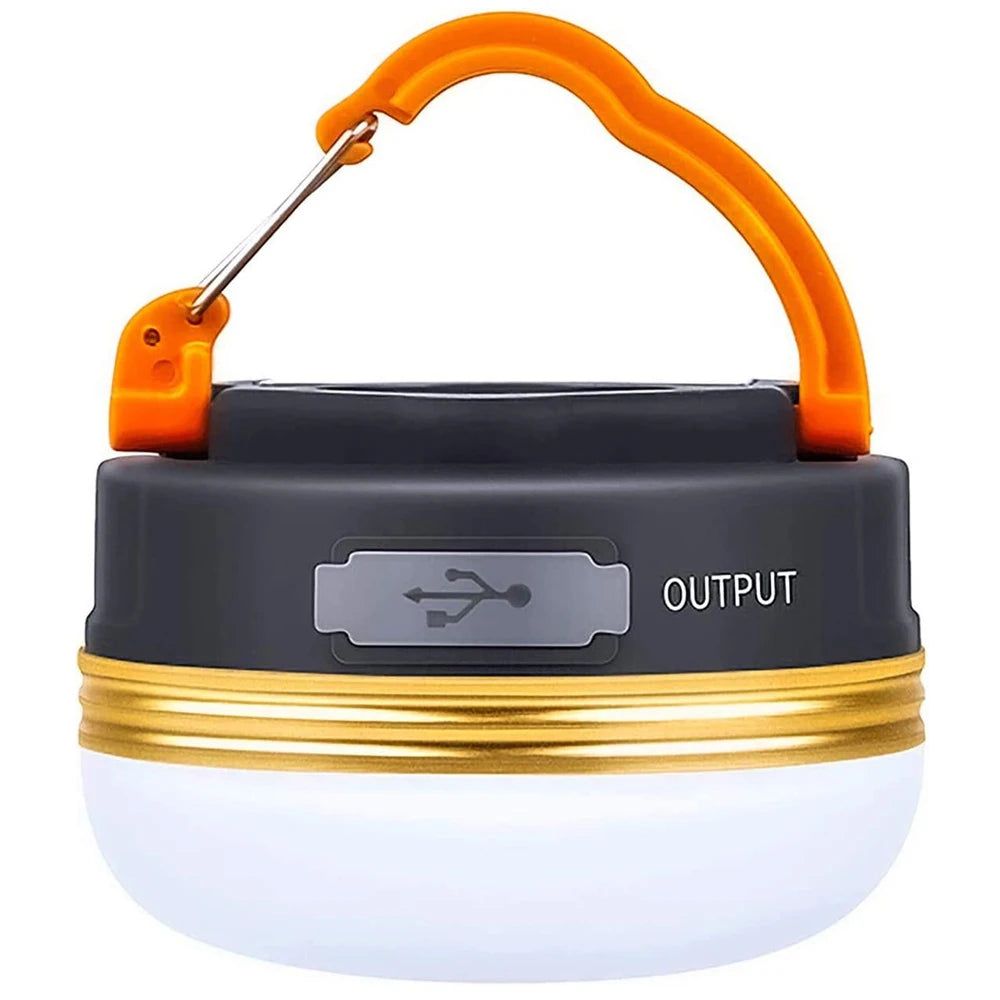 High Power Camping Lantern Tents Lamp 1200mah USB Rechargeable Portable Camping Lights Outdoor Hiking Night Hanging Lamp