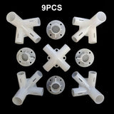 Spare Parts For 3x3m Gazebo Awning Tent Feet Corner Center Connector Tent Connector Parts Tent Outdoor Camping Accessories