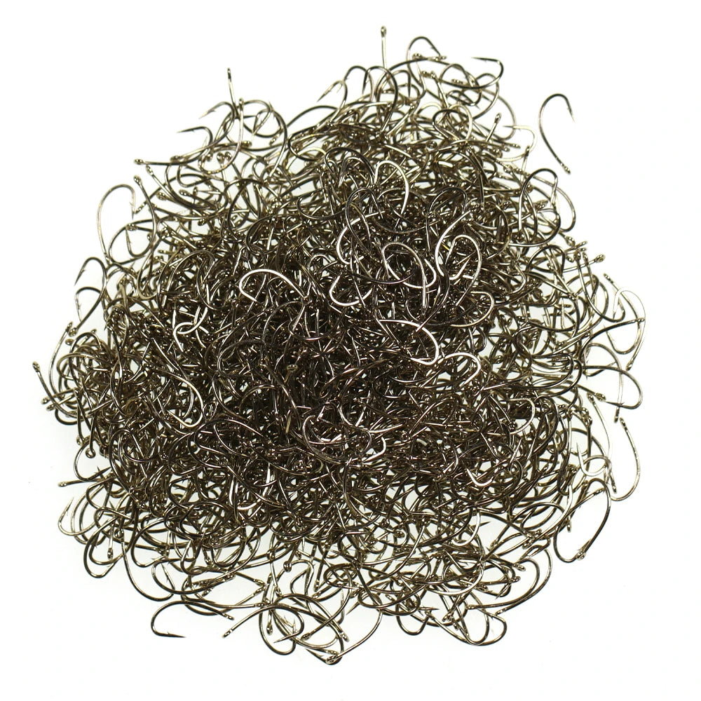 Fine Wire Curved Nymph Hooks #12-22 (100 Pack)