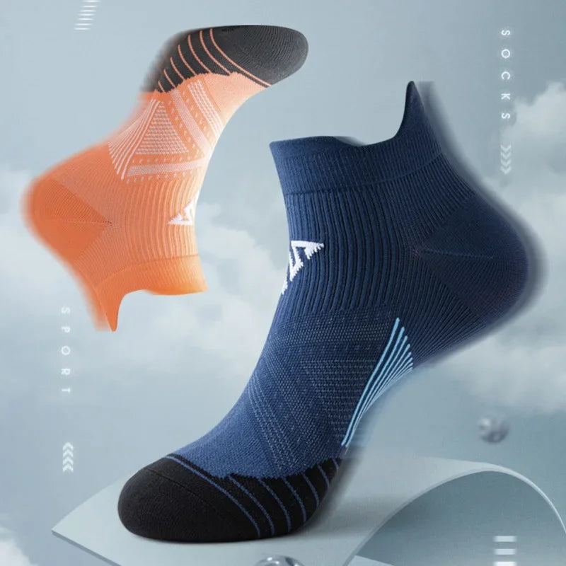 Sports Socks For Men Women Breathable Running Fitness Compression Socks Professional Marathon Quick Dry Socks Elastic Footwear