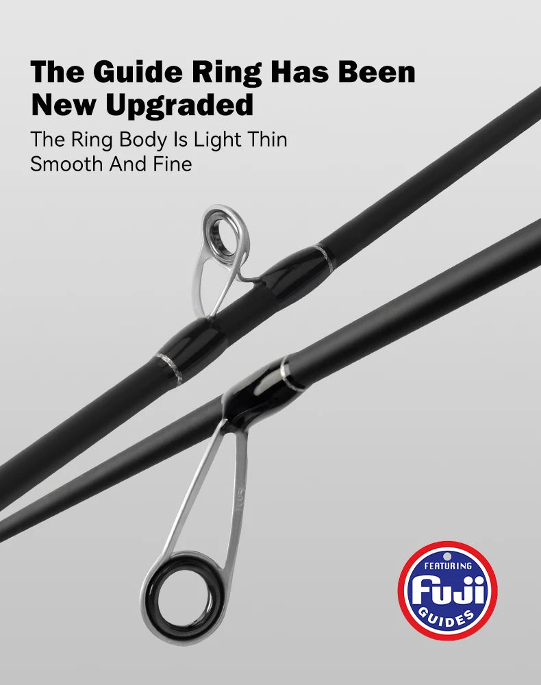 LEYDUN Black Creek 2-Piece Ultralight Travel Rod