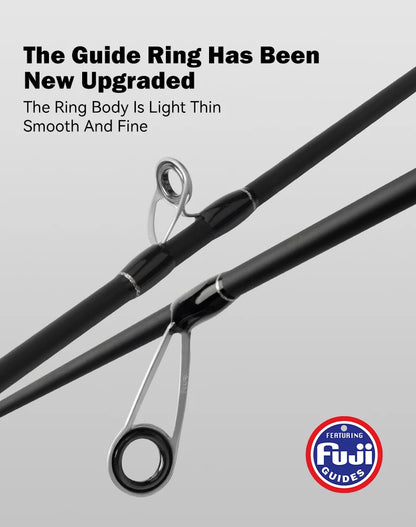 LEYDUN Black Creek 2-Piece Ultralight Travel Rod