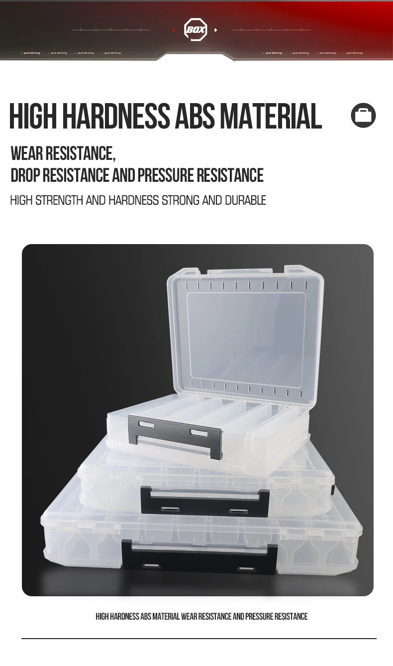 TAIYU Double-Sided Tackle Box (10/14/18 Compartments)