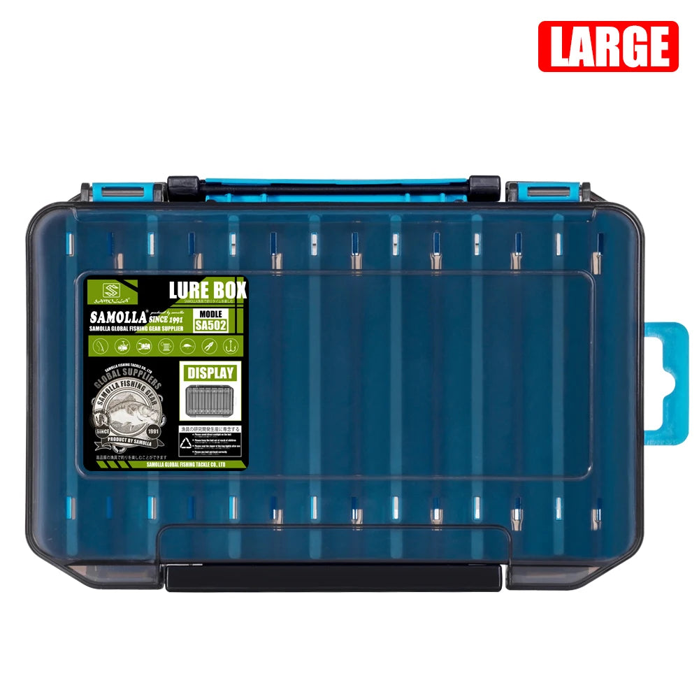 SAMOLLA 14-Compartment Tackle Box