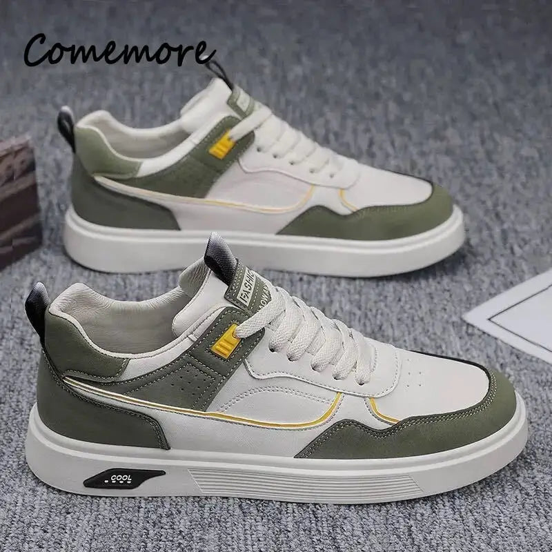 Men’s Casual Sneakers – Lightweight Vulcanized Sport Shoes, Comfortable Running & Hiking Trainers