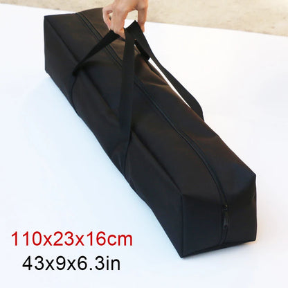 Outdoor Camping Storage Bag Canvas Canopy Pole Bag Camping Tent Swag Storage Pouch Travel Picnic Handbag
