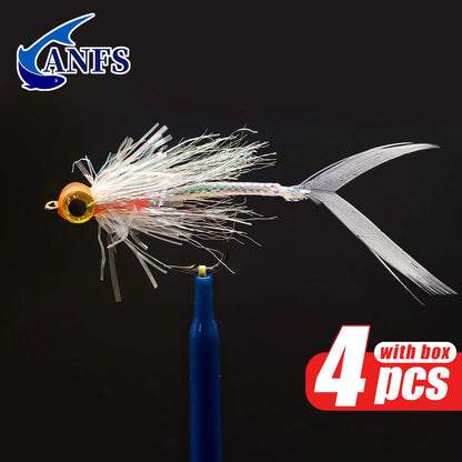 ANFS Baitfish Streamer Flies (4 Pack)