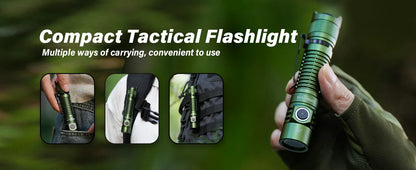 Sofirn SP31 V3.0 Powerful Tactical Flashlight SST40/519A 2000lm 18650 LED Torch USB C Rechargeable Light Lamp with Dual Switch