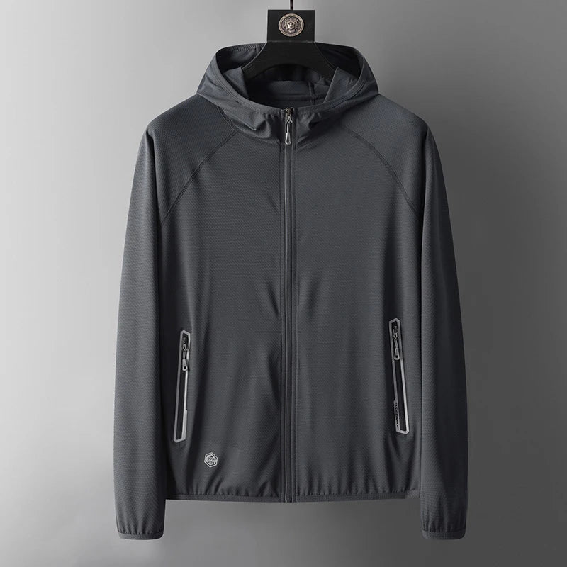 UPF50+ Ice Silk Lightweight Hoodie Jacket