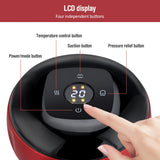 Body Scraping Massage Smart Electric Vacuum Cupping Heating Suction Cup Device Back Neck Arm Massger