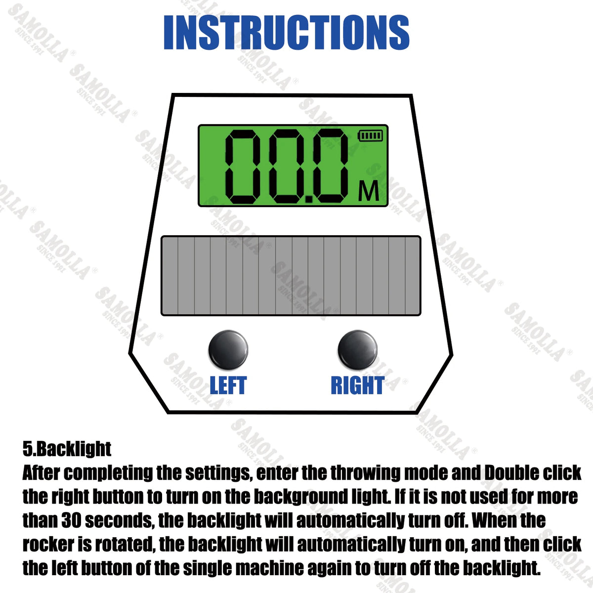 Electronic Baitcasting Reel with LED Line Counter Screen