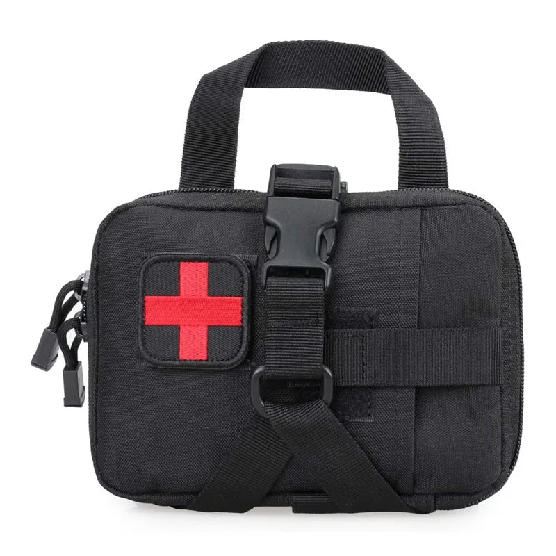 First Aid Bag Upgrade Tactical EMT Pouch Rip Away Molle Medical Kit IFAK Tear-Away Travel Outdoor Hiking Emergency Survival Kit