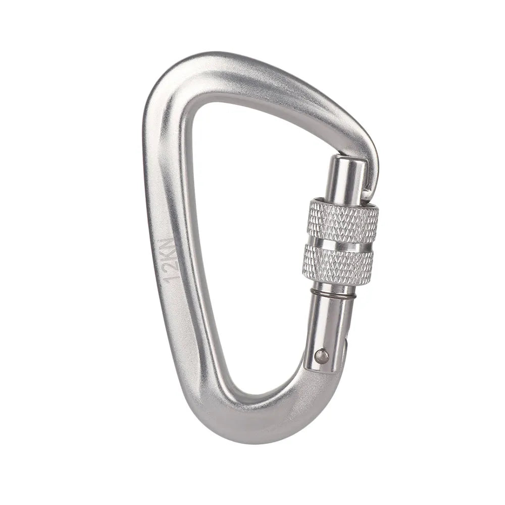 Quality Aluminum Security Master Lock Accessories Mountaineering Protective Equipment Professional Carabiner Climbing Key Hooks