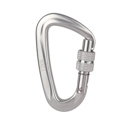 Quality Aluminum Security Master Lock Accessories Mountaineering Protective Equipment Professional Carabiner Climbing Key Hooks