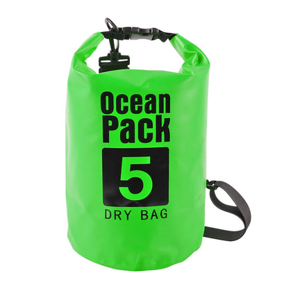 2L 3L 5L 10L 15L Waterproof Dry Bag Swimming Bag Foldable Beach Storage Pack Kayaking Rafting River Trekking Floating Water Sack