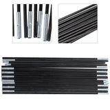1 Pair Camping Tent  Rods Fiberglass Camping  Tent Pole Bars Outdoor Support  Rods Awning Frames Replacement  Kit Accessories