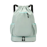 Custom logo outdoor Drawstring Sports Backpack Large Capacity badmintonta bag personality customization waterproof Nylon backpac