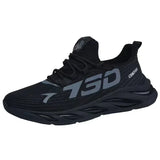 Men’s Slip-On Sneakers – Breathable Running Shoes for Walking, Training & Tennis (Lightweight Casual Comfort)