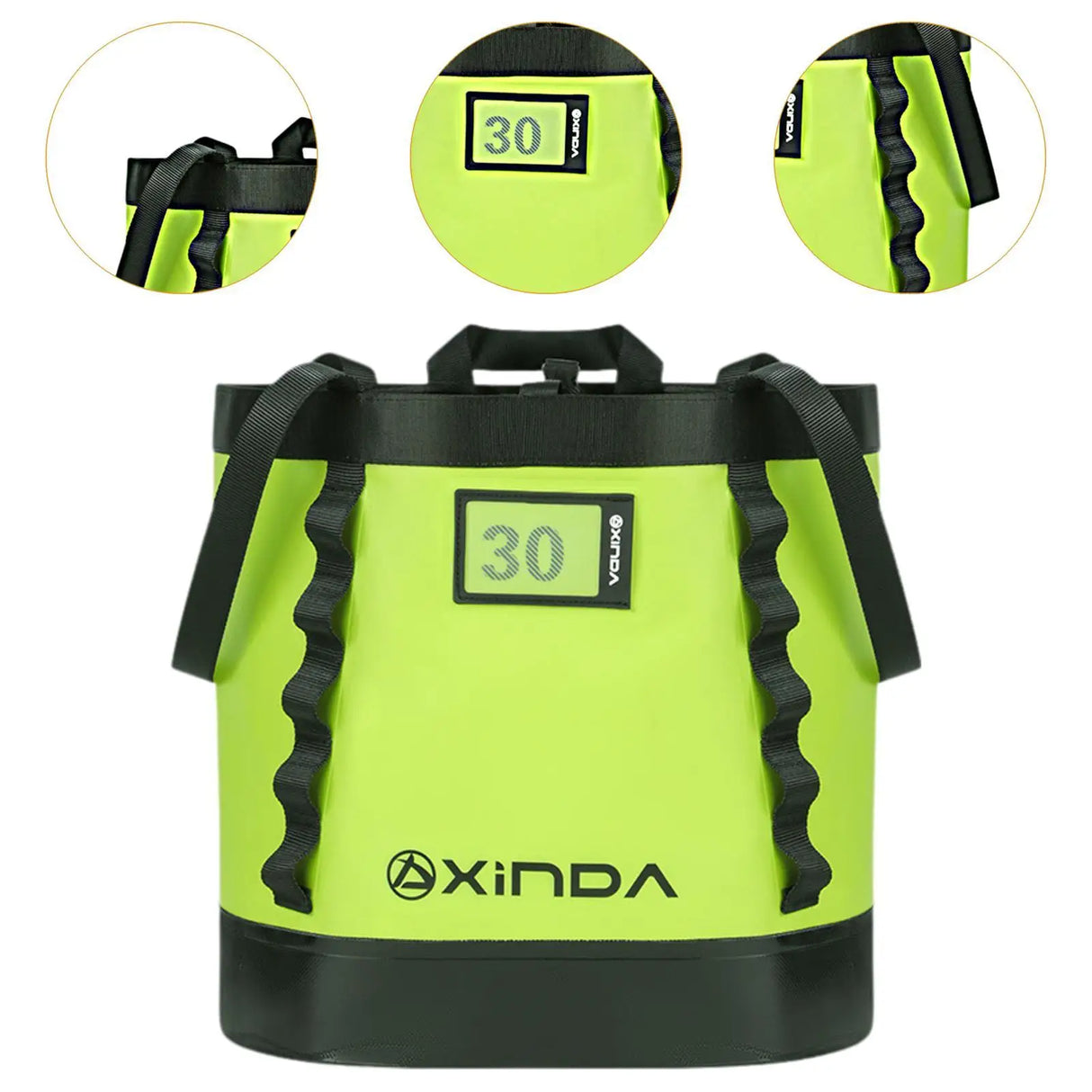 Climbing Equipment Rope Bag Lightweight Practical Organizer Waterproof for Mountain Climbing Backpacking Hiking Fishing Backyard