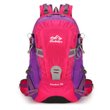 New Cross-Border Outdoor Hiking Backpack: Mountaineering & Cycling Double-Shoulder Bag with Floating Suspension System, 50L Capa