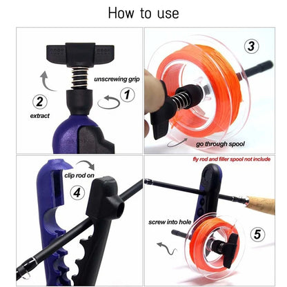 Portable Line Spooler Winder