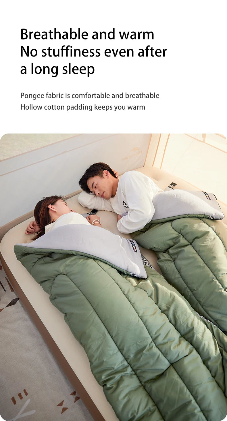 Naturehike L150 Sleeping Bag for Adults 3 Season Ultraligt Outdoor Camping Sleeping Bag Travel Warm Envelope Sleeping Bag