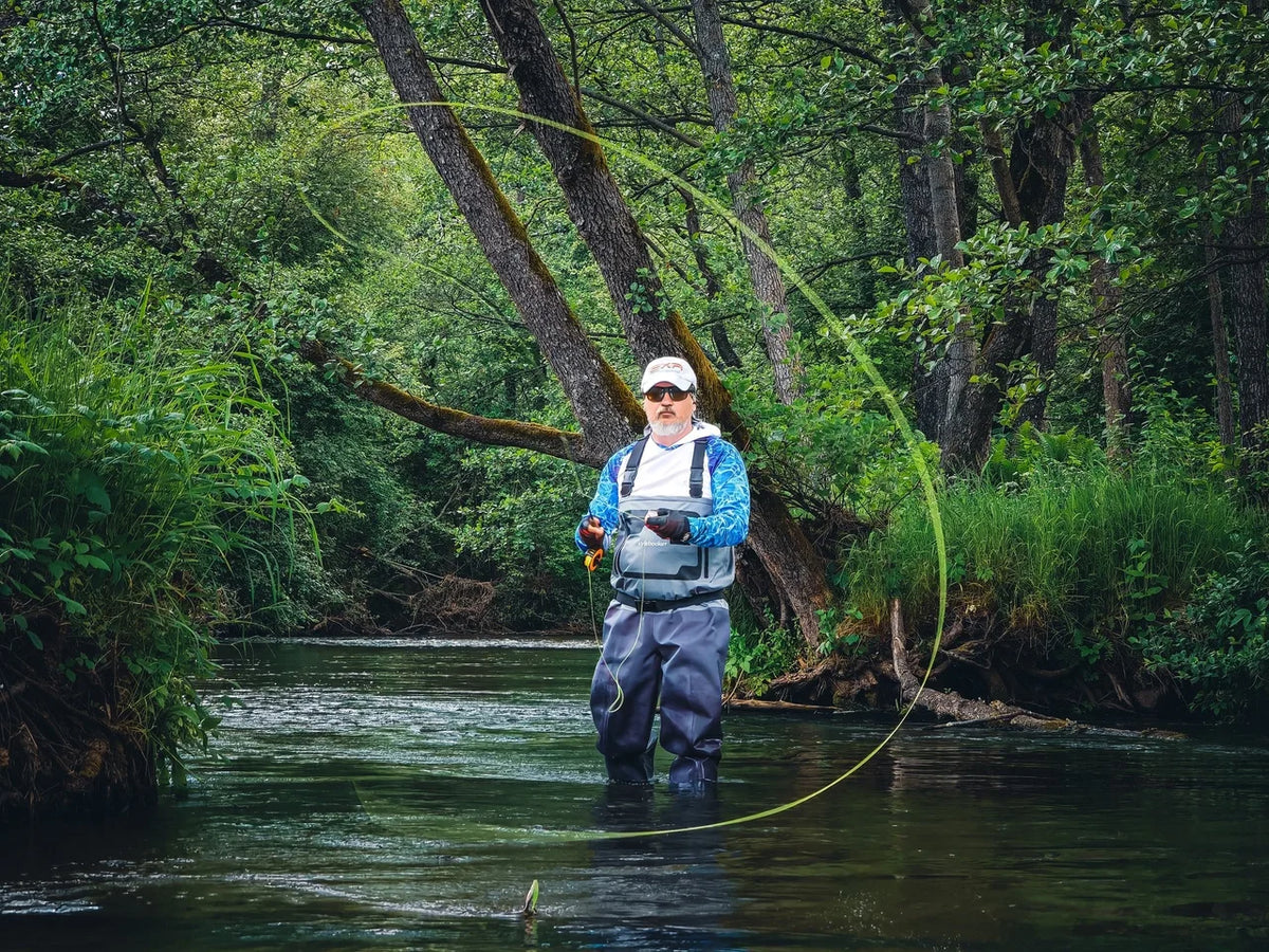 5-Layer Breathable Stockingfoot Fishing Chest Waders