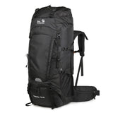 Traveling Backpacking Backpack 75L Hiking Backpack Large Capacity Camping Backpack with Rain Cover Shoes Warehouse Backpack