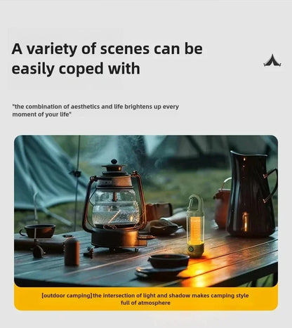 Multi Functional Outdoor LED Outdoor Camping Lights Rechargeable Flashlights Portable Night Lights Waterproof Travel Tent Light