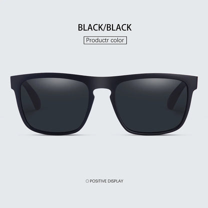 Ravenisa Square Vintage Polarized Sunglasses