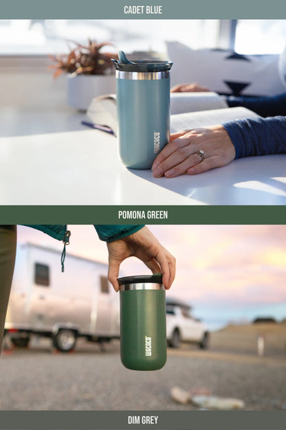 WACACO Octaroma Vacuum Insulated Coffee Mug, Double-wall Stainless Steel Travel Tumbler, 6/10/15 Fl Oz, Thermo, Valentines Gift